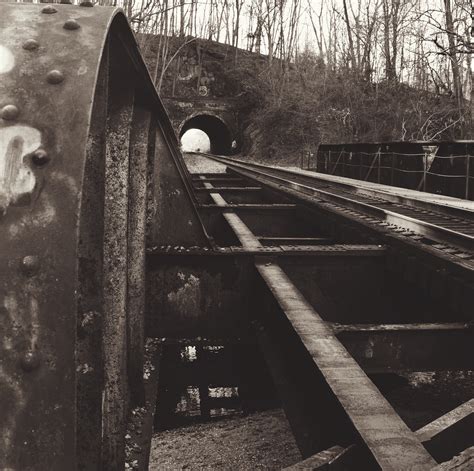 Free Images : black and white, track, bridge, line, vehicle, shape ...