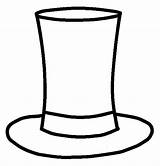 Top Hat Printable coloring Page  Download Print Or Color Online For Free sketch template