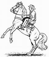 Cowgirl And Horse Coloring Pages At GetColoringscom  Free Printable sketch template