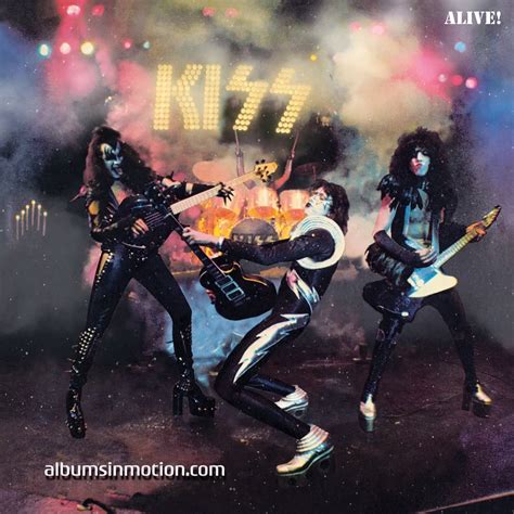 Kiss Alive animated album cover : r/AfterEffects