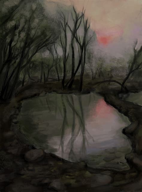 ArtStation - Dark Swamp + Process