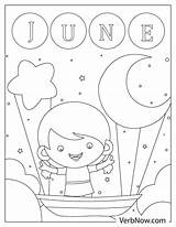 Free JUNE Coloring Pages For Download Printable PDF sketch template