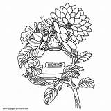 10 Perfume Bottle Printable Coloring Pages  KoloringPages sketch template