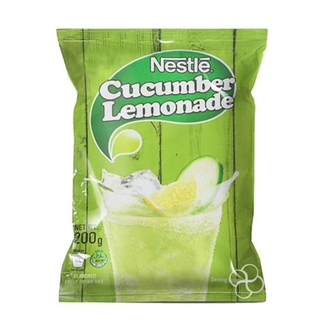 Nestea Cucumber Lemonade Powder Mix Fruit Drink 200g | Shopee Philippines