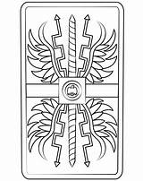 Roman Shield coloring Page  Free Printable Coloring Pages sketch template