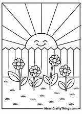 Printable Garden Coloring Pages Updated 2023 sketch template