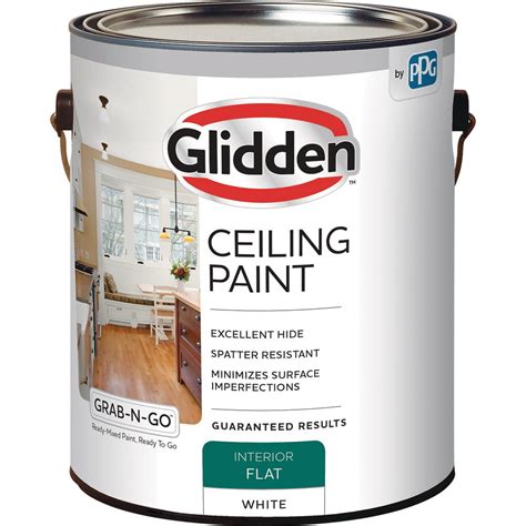 1Pack Glidden 1 Gal. Interior Flat Ceiling Paint - Walmart.com