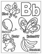 20 Letter B Coloring Pages Free PDF Printables  b coloring sketch template
