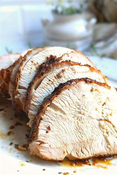 Big Green Egg Turkey Breast Recipe on the Grill - The Herbeevore