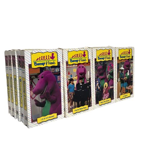 Time Life Barney & Friends VHS Video Tapes Lot 20 Ultimate Complete Set Vintage | eBay | Barney ...