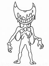Bendy And The Ink Machine coloring Pages  ColoringLib sketch template