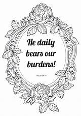 Colour Your Day A Spiritual Colouring Book  Scripture coloring sketch template