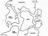 Coloring Pages Of The Continents sketch template
