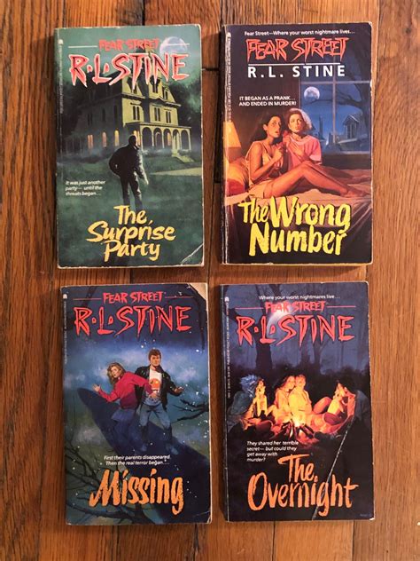 Fear Street 1-5 Original Series Books by RL Stine New Girl | Etsy