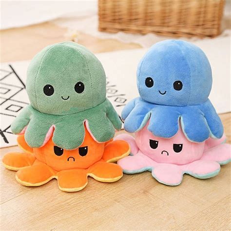 Reversible Octopus Plush - PeekMarket