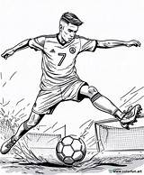 Beckham Soccer coloring Page Download Or Print For Free sketch template