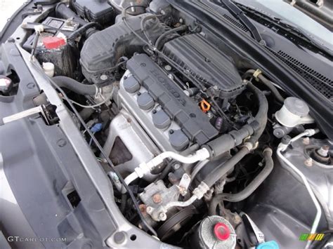 2004 Honda Civic LX Sedan 1.7L SOHC 16V VTEC 4 Cylinder Engine Photo ...