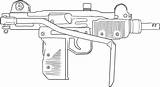 Pistol coloring Pages To Download And Print For Free sketch template