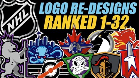 Nhl Logos Redesigned