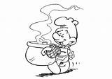 Baker smurf coloring Pages  Coloring 🎨 sketch template