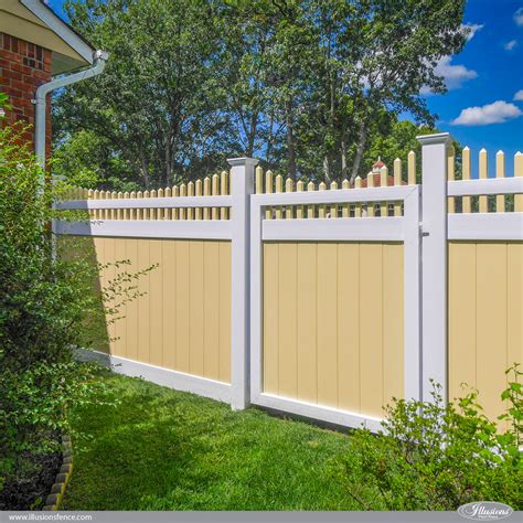 Awesome Illusions PVC Vinyl Fence Ideas and Images | Illusions Fence