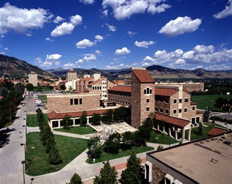 University of Colorado Boulder (UCB, U of Colorado, Univ of Colorado, U of CO) Academics and ...