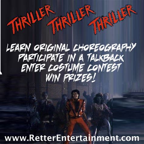 Thriller Dance Party - Retter Entertainment