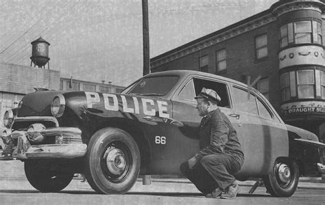 The new, easy to distinguish,Philadelphia police cars arrive in February of 1951. | Old ...