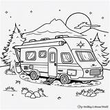 Camper & Rv Coloring Pages  Free Printable sketch template