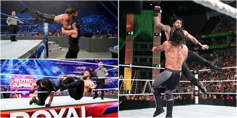 Every Roman Reigns Vs. Seth Rollins Match, Ranked From Worst To Best