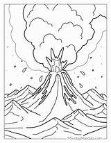 36 Volcano Coloring Pages Free PDF Printables sketch template