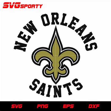 New Orleans Saints Text Logo svg, nfl svg, eps, dxf, png, digital file ...