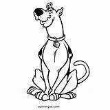Scooby Doo Coloring Pages Free Printable PDF sketch template