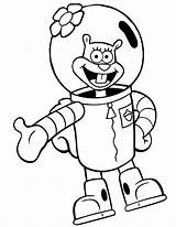 Sandy Spongebob Coloring Pages  coloring drawings sketch template
