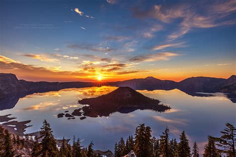 Glorious Crater Lake Sunrise | Sunrise lake, Crater lake national park, Sunrise