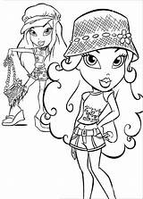 Free Printable Bratz Coloring Pages For Kids sketch template
