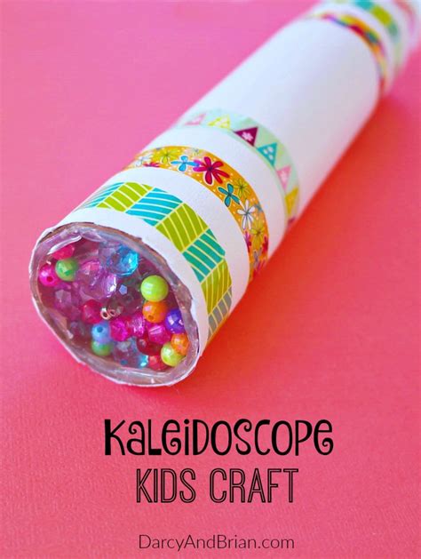 DIY Kaleidoscope Craft Tutorial for Kids [Step-by-Step Pictures]