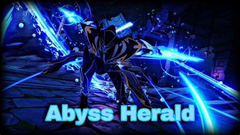 Abyss Herald Boss Fight 🟪🟦🌊 - YouTube