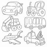 Transportation Coloring Pages sketch template
