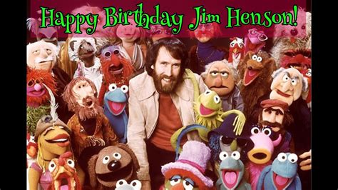 Happy 86th Birthday Jim Henson! - YouTube