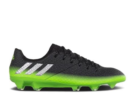 Messi 16.1 FG AG 'Dark Grey Solar Green' - Adidas - S79625 - dark grey ...