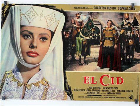 "CID, EL" MOVIE POSTER - "EL CID" MOVIE POSTER | Film, Film stranieri ...