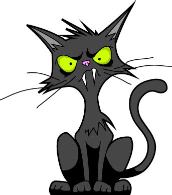 mean cat clipart - Clip Art Library