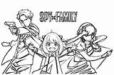 Spy X Family Coloring Pages To Print  Free Printable sketch template
