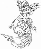 Winx Club Harmonix Coloring Pages sketch template