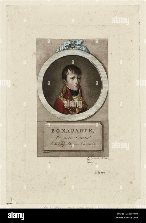 Bonaparte / First Consul / the French Republic Stock Photo - Alamy