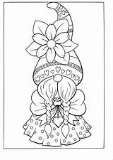 Printable Gnome Coloring Pages sketch template