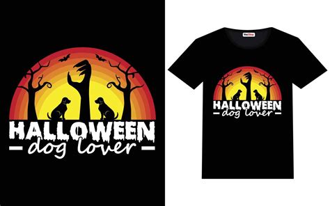 Trendy Halloween graphic vintage typography and lettering t shirt design 22672382 Vector Art at ...