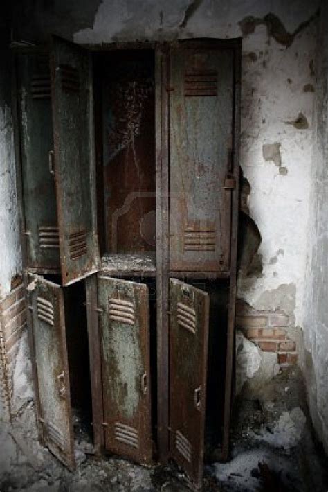 rusty lockers | Lockers, Rusty, Stock photos