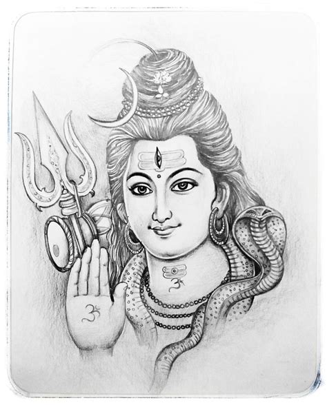 Lord Shiva – Pencil Sketch | Рисунки, Индуизм, Индийские божества